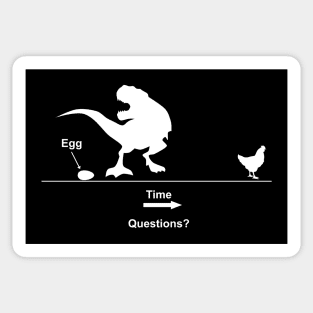 What came first? The chicken or the egg? Sticker